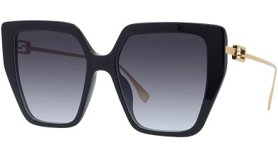 Occhiale da sole Fendi Baguette FE40012U 01B