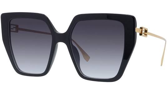 Occhiale da sole Fendi Baguette FE40012U 01B